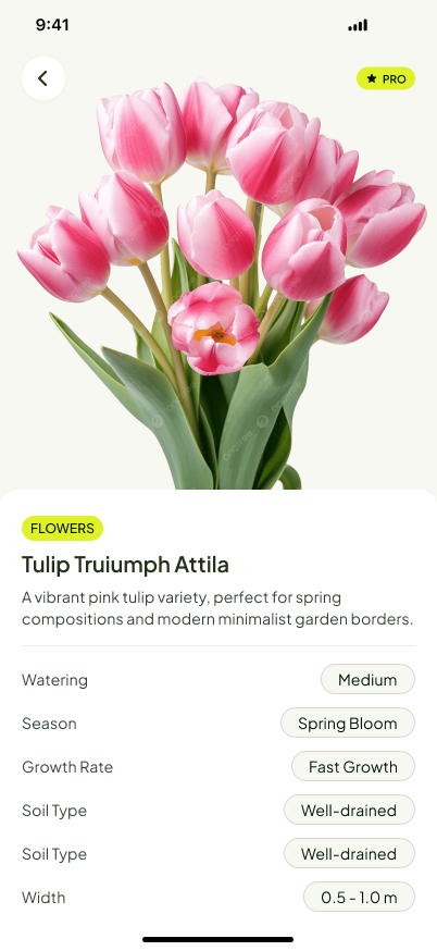 Plant catalog screenshot 3